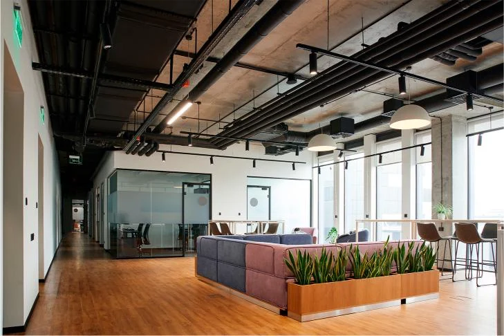 Render oficial del coworking de ÉPIKA