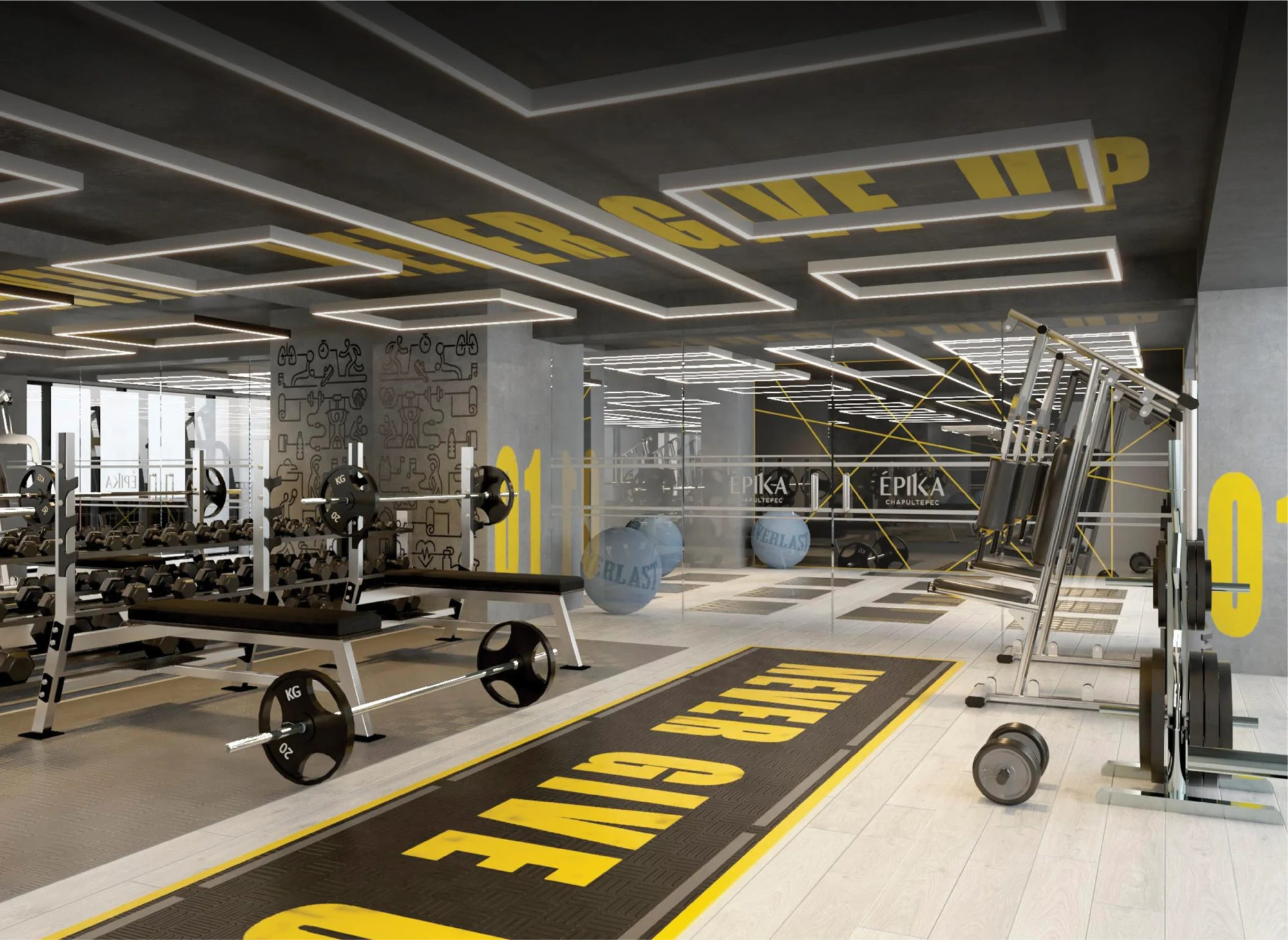 Gym · render oficial