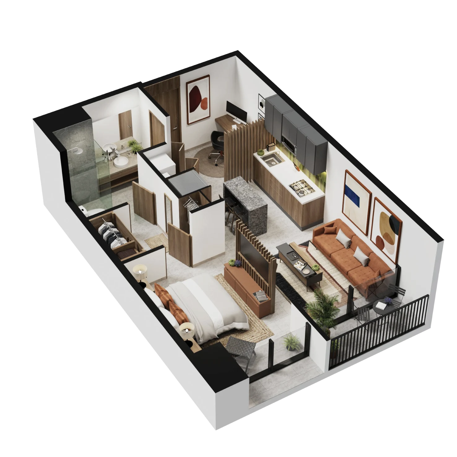 Distribución del modelo FLEX